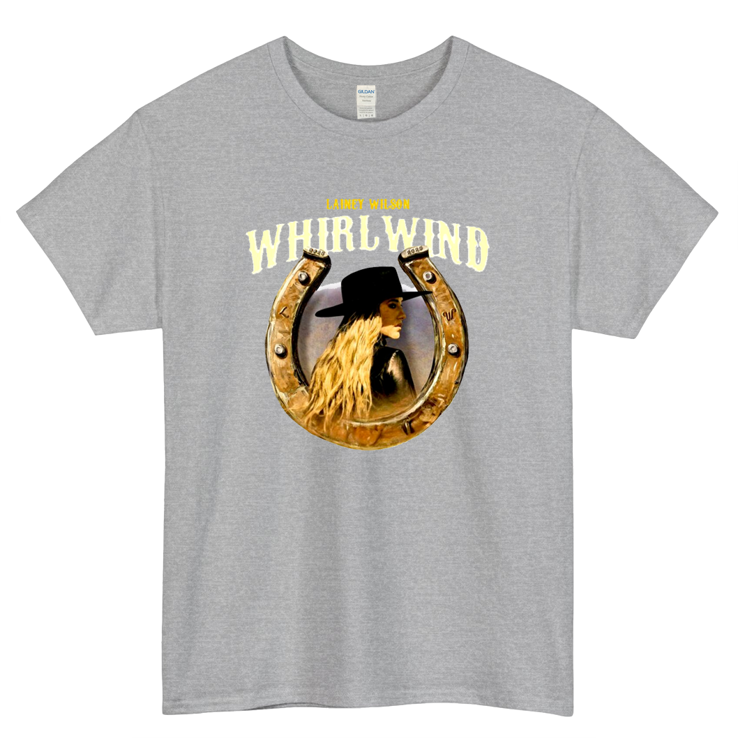 Frame HorseShoe - Lainey Wilson Logo Mens Unisex Short Sleeve T-Shirt Size S-3XL - P