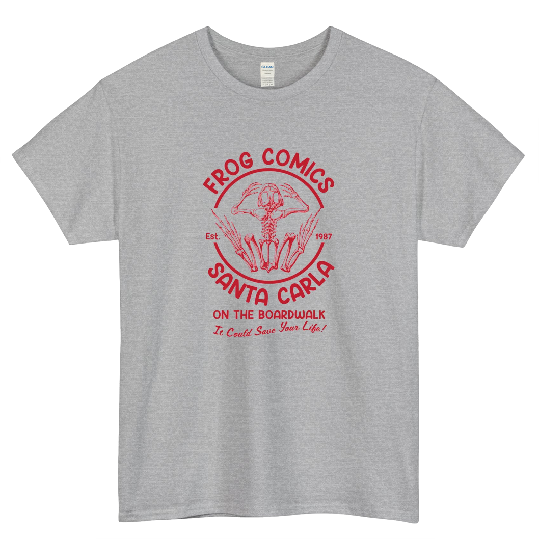 Frog Comics Santa Carla Logo Mens Unisex Short Sleeve T-Shirt Size S-3XL - P