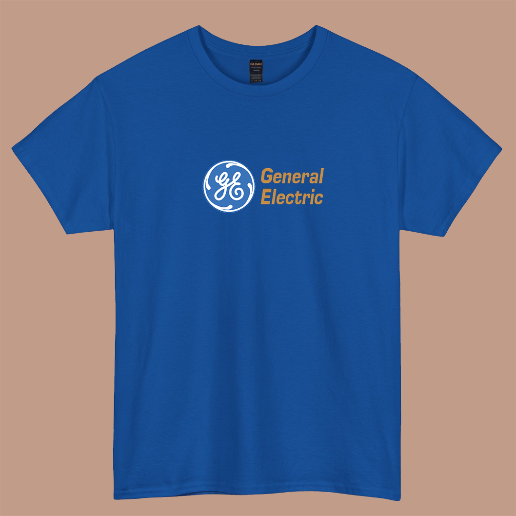 GE Electric transportation Logo short sleeve t shirt SIZE S-3XL-P