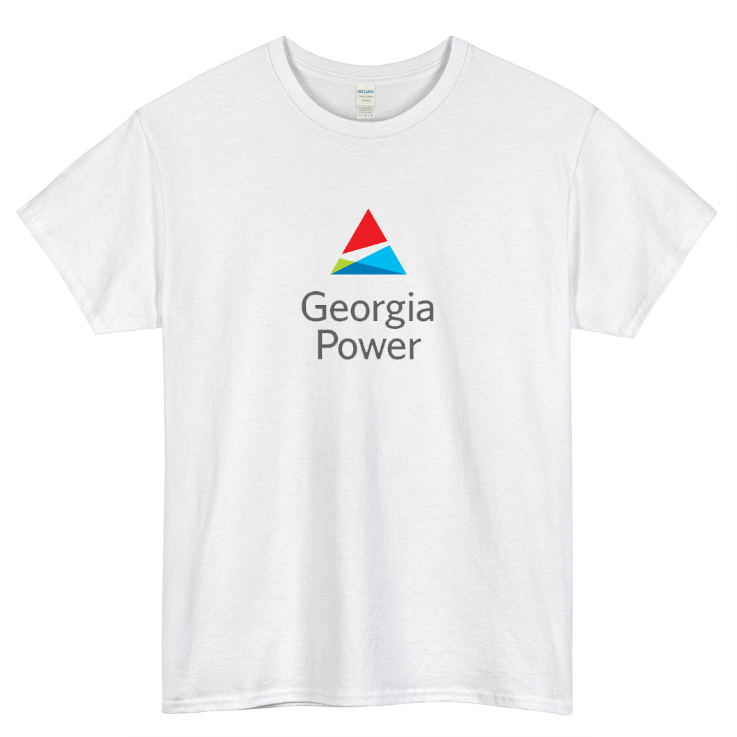 GEORGIA POWER LOGO SHORT SLEEVE T SHIRT -P