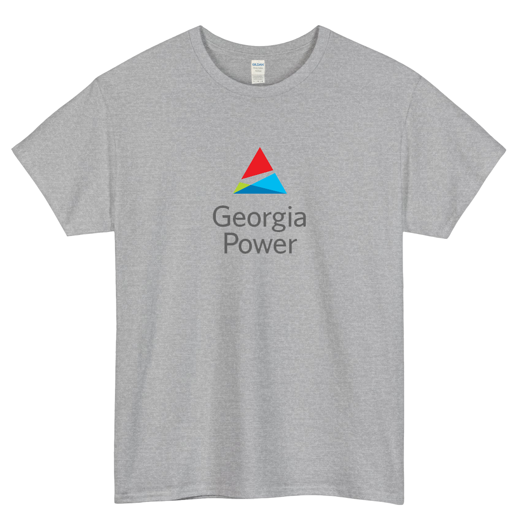 GEORGIA POWER LOGO SHORT SLEEVE T SHIRT -P