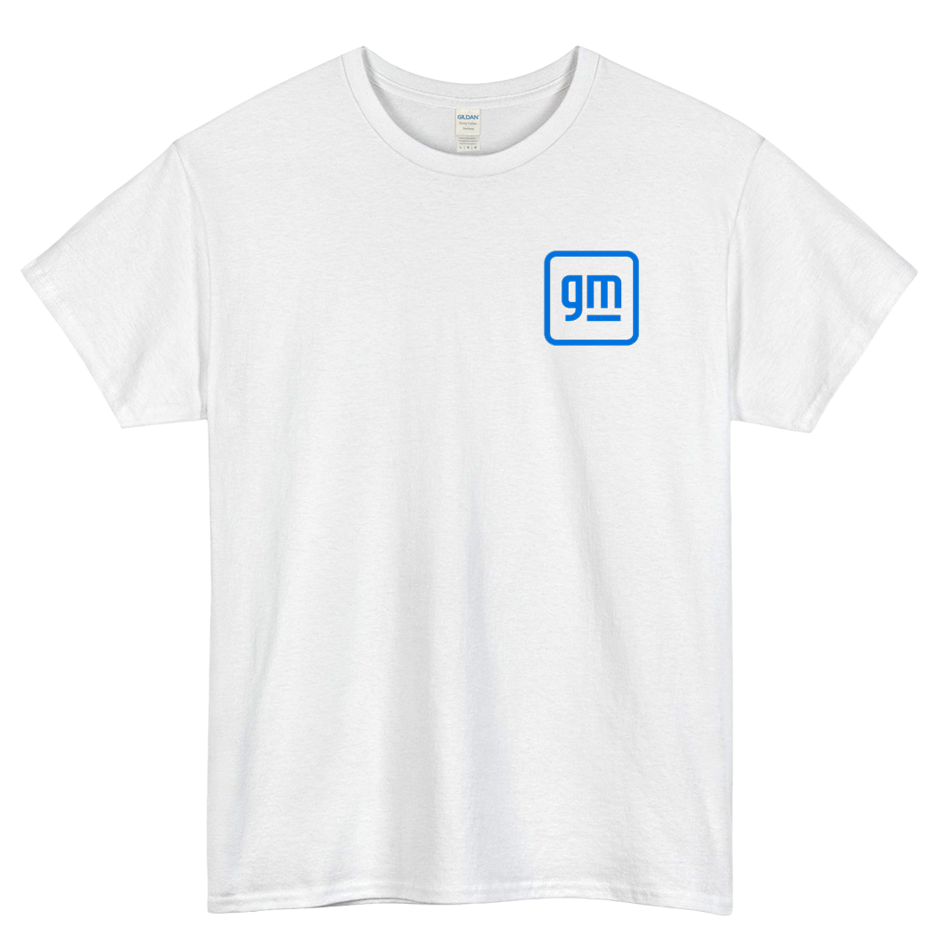 GM GENERAL MOTORS logo SHORT SLEEVE T SHIRT -P