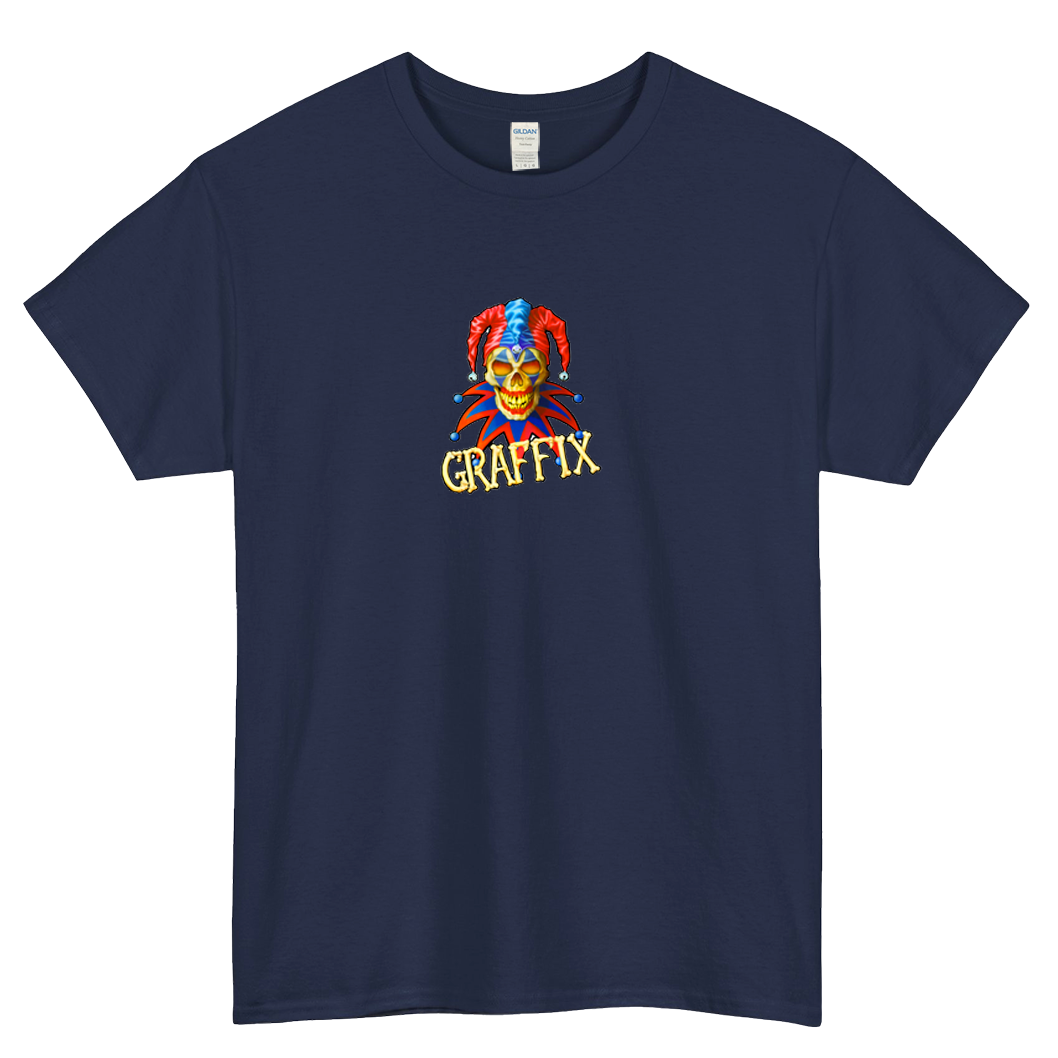 NEW GRAFFIX LOGO SHORT SLEEVE T SHIRT -P