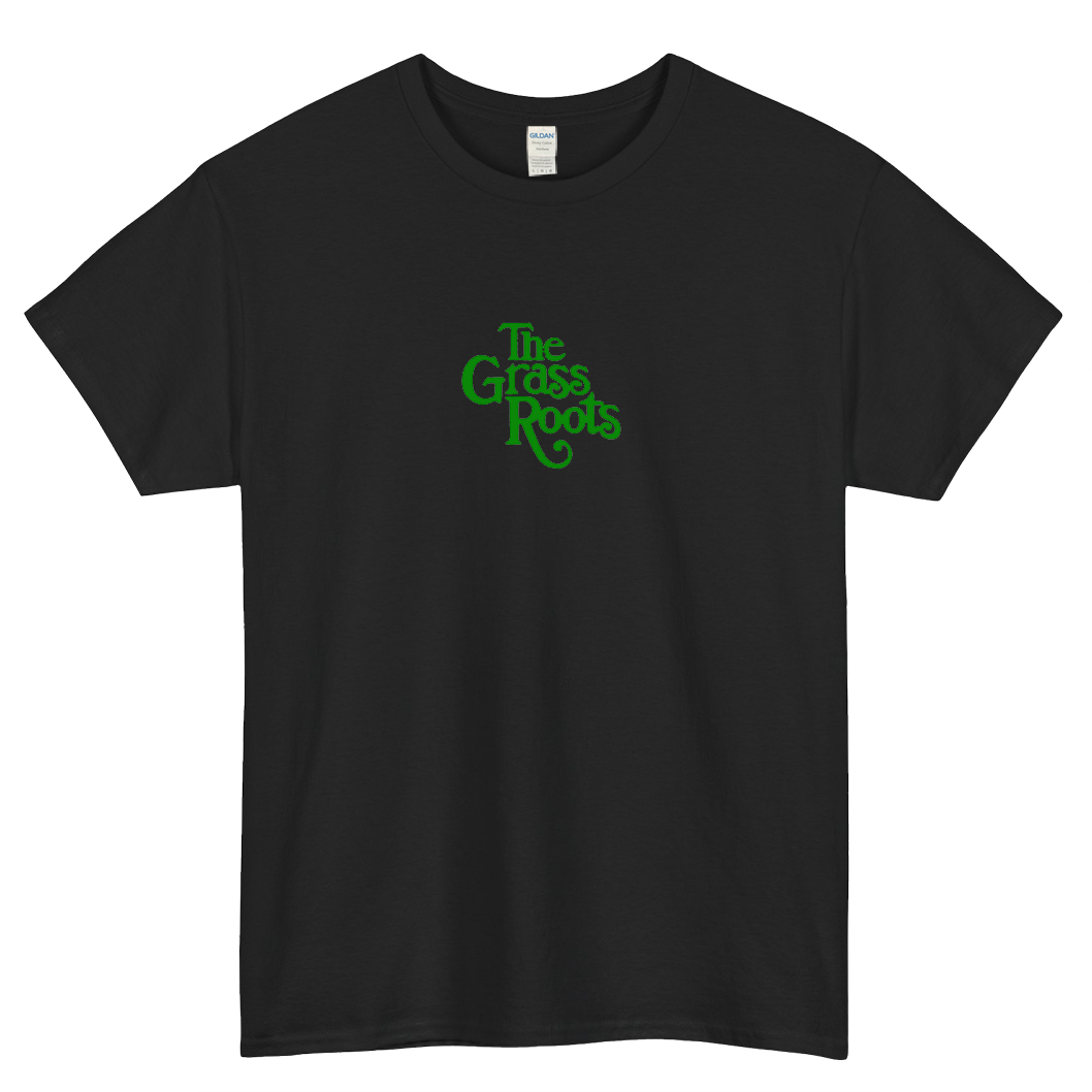 GRASS ROOTS LOGO  short SLEEVE T SHIRT -P