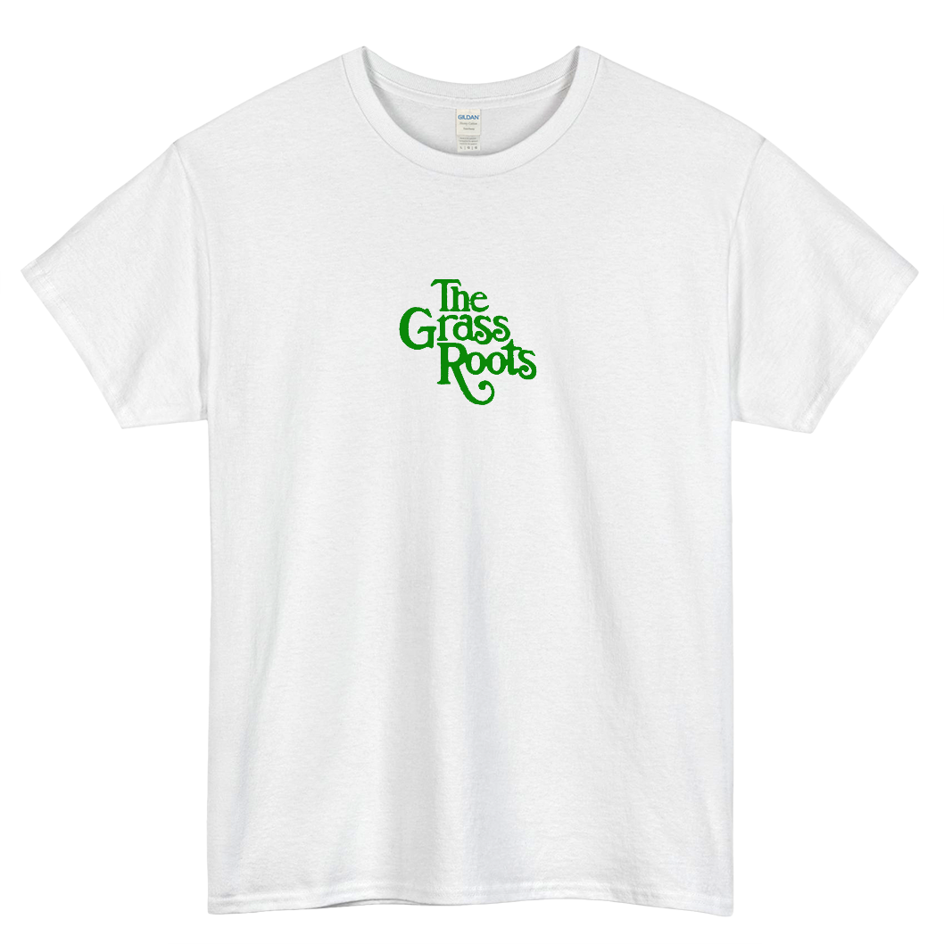 GRASS ROOTS LOGO  short SLEEVE T SHIRT -P