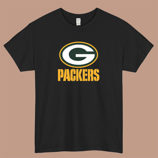 GREENBAY FOOTBALL PACKERS Logo Mens Unisex Short Sleeve T-Shirt Size S-3XL