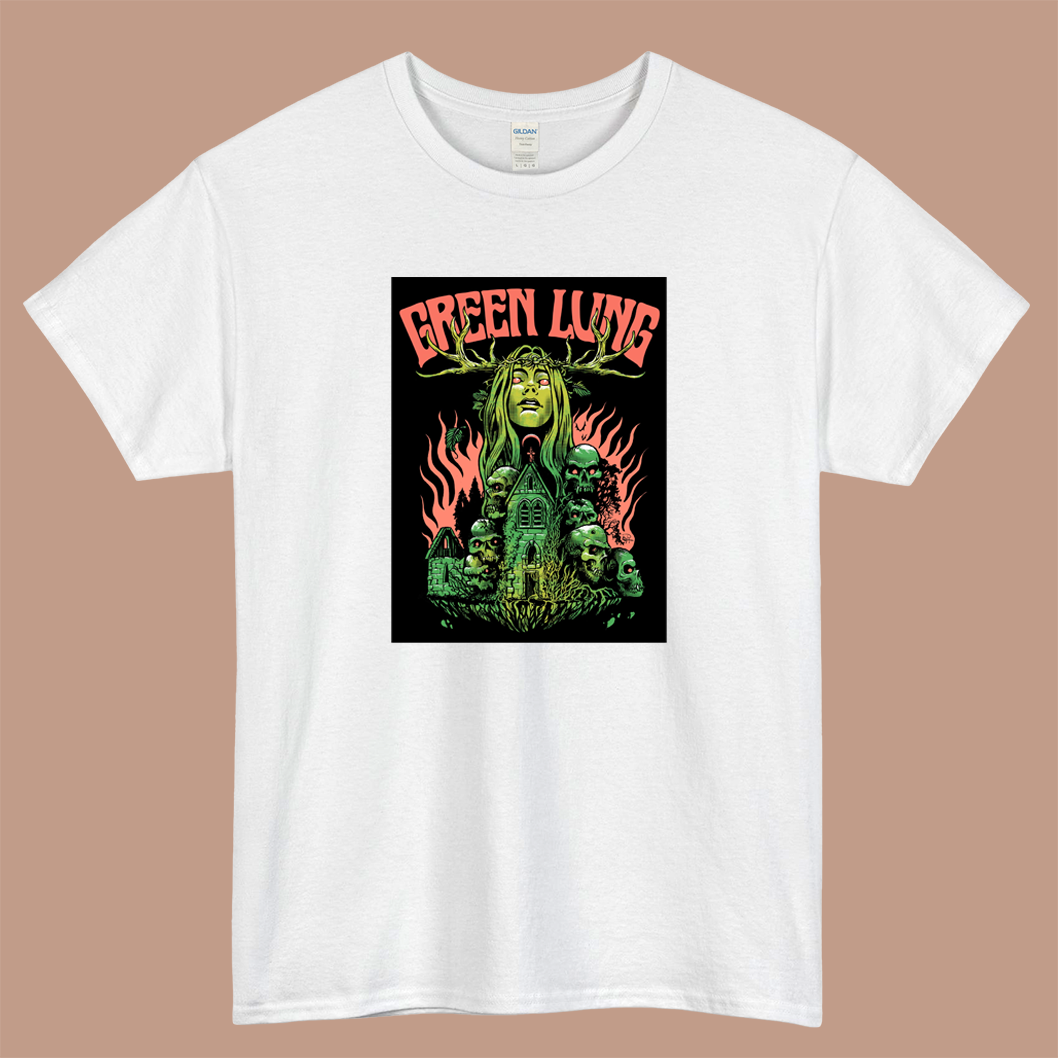 GREEN LUNG Logo Mens Unisex Short Sleeve T-Shirt Size S-3XL - P