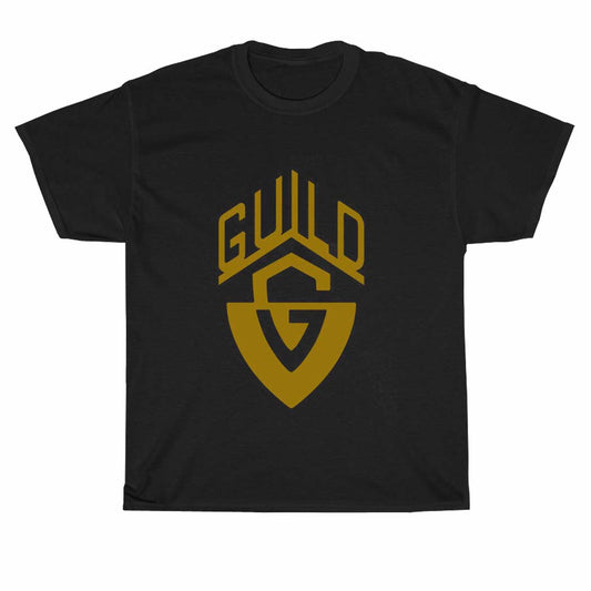 GUILD Guitar Company Instruments logo Men's Unisex T Shirt Size S to 3XL