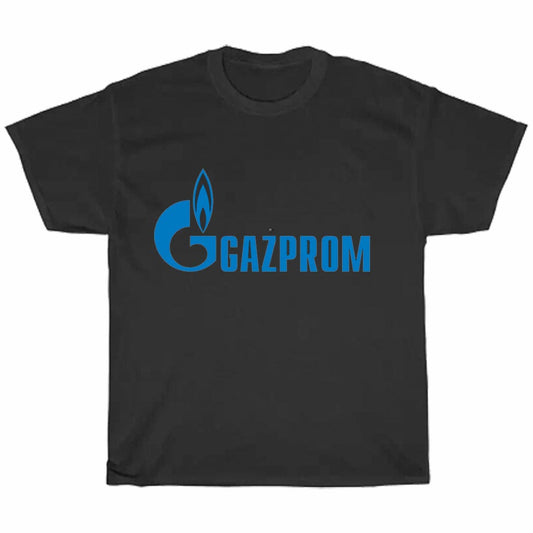 Gazprom Russian Oil COmpany Logo Men's Unisex T Shirt Size S to 3XL