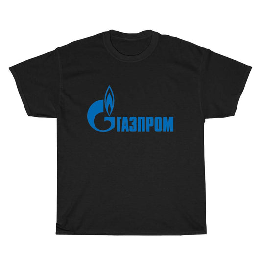Gazprom Russian Oil Logo Men's Unisex T Shirt Size S to 3XL