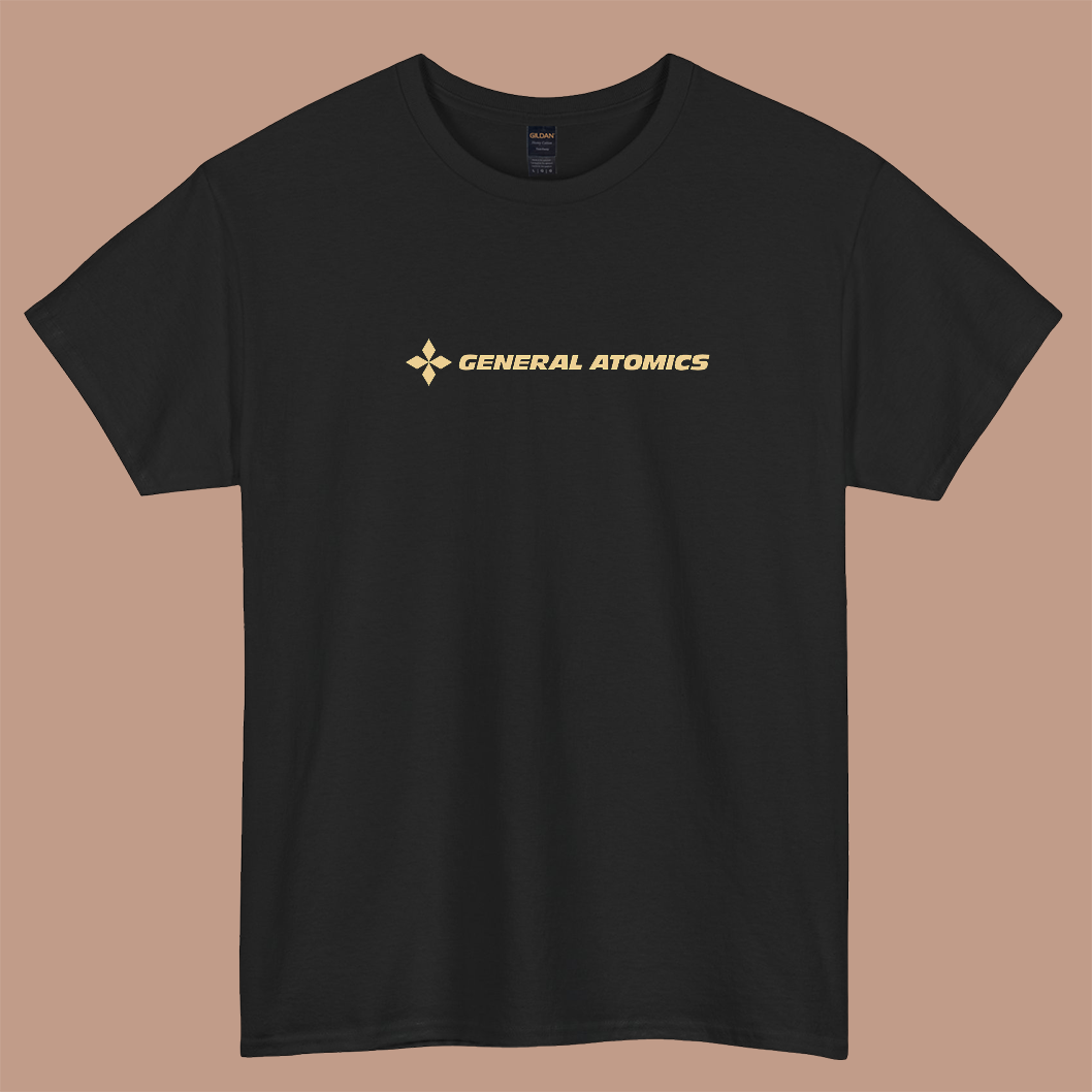 General Atomics Logo short sleeve t shirt SIZE S-3XL-P