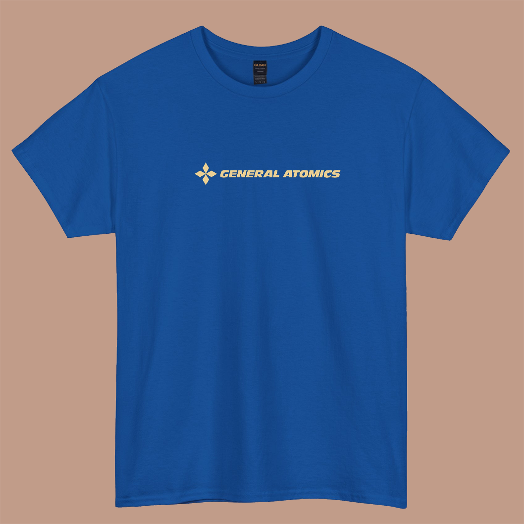 General Atomics Logo short sleeve t shirt SIZE S-3XL-P