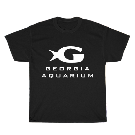 Georgia Aquarium Logo Men's Unisex T Shirt Size S to 3XL
