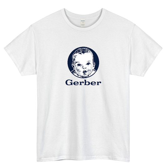 Gerber baby food Short Sleeve T-Shirt Size S-3XL -P