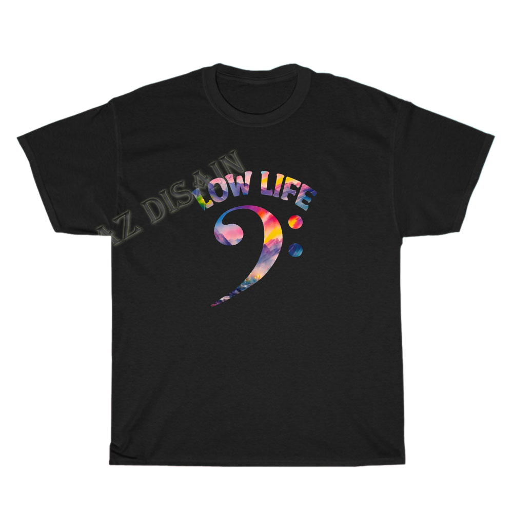Get Low Bass Clef Player logo Men's Unisex T Shirt Size S to 3XL