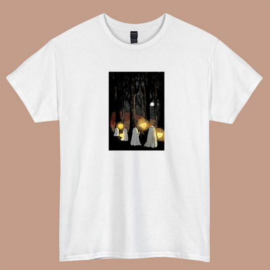 Ghost Parade Poster logo short SLEEVE T SHIRT -P