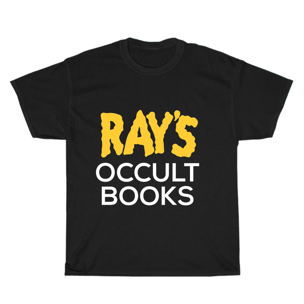 Ghostbuster Rays Occult Books logo Men's Unisex T Shirt Size S to 3XL