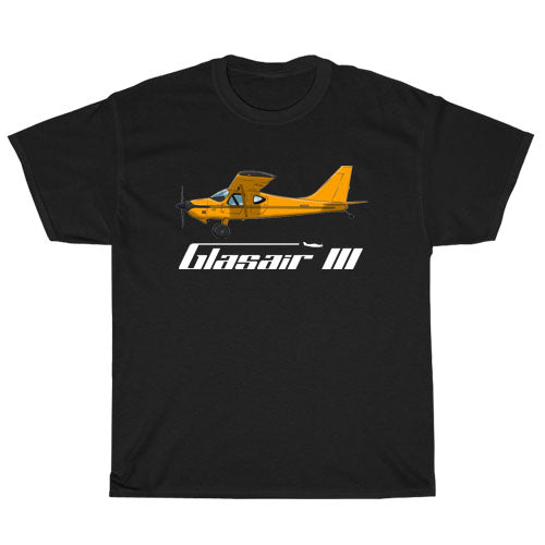 Glasair Aviation Logo Men's Unisex T Shirt Size S to 3XL