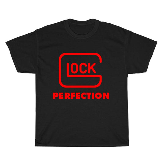 Glock Perfection Guns Firearms Logo Men's Unisex T Shirt Size S to 3XL