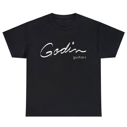 Godin Guitars Company Logo Unisex Men's T Shirt Size S to 3XL