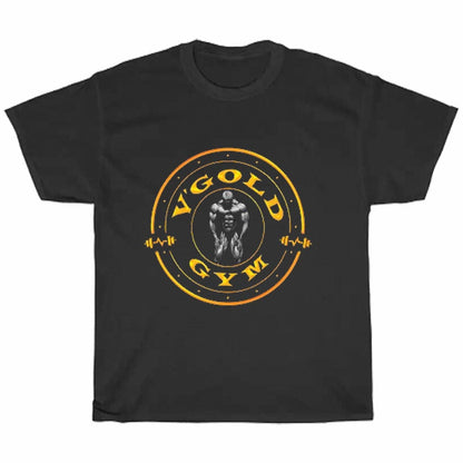 Gold Gym Logo Men's Unisex T Shirt Size S to 3XL