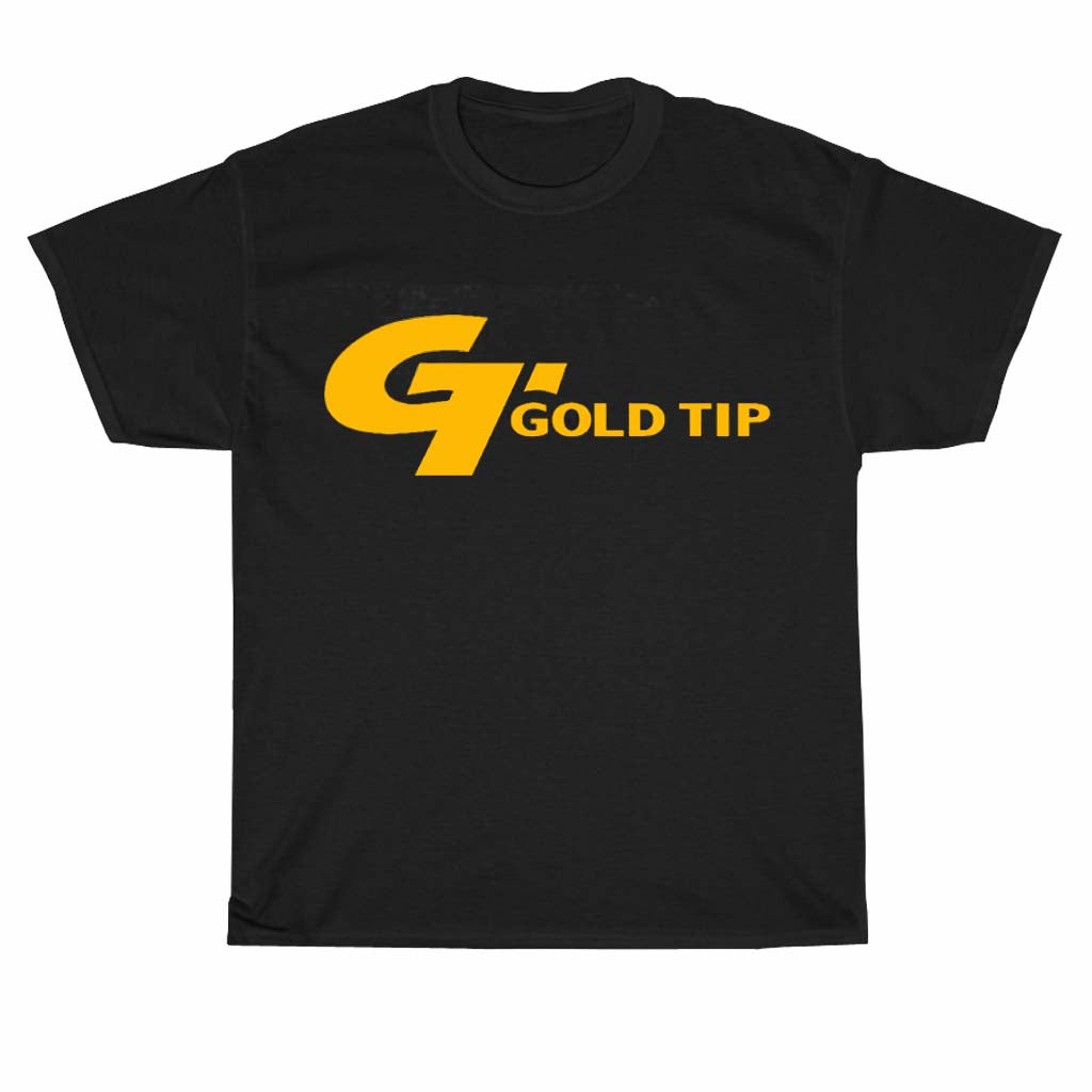 Gold Tip Arrow Logo Men's Unisex T Shirt Size S to 3XL