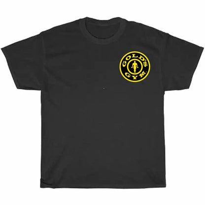Gold's Gym Logo Men's Unisex T Shirt Size S to 3XL
