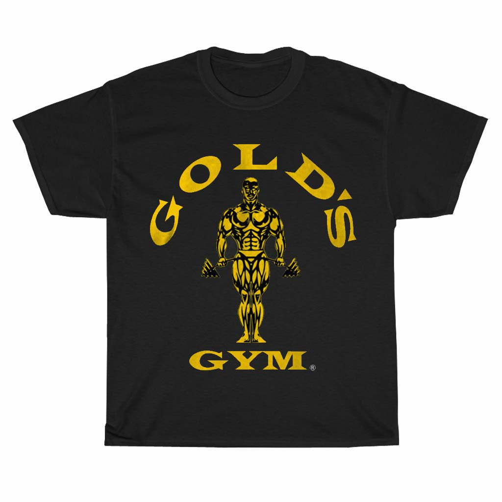 Gold's Gym Logo Men's Unisex T Shirt Size S to 3XL