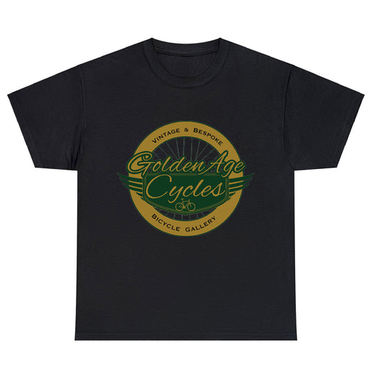 Golden Age Cycles Logo Unisex Men's T Shirt Size S to 3XL