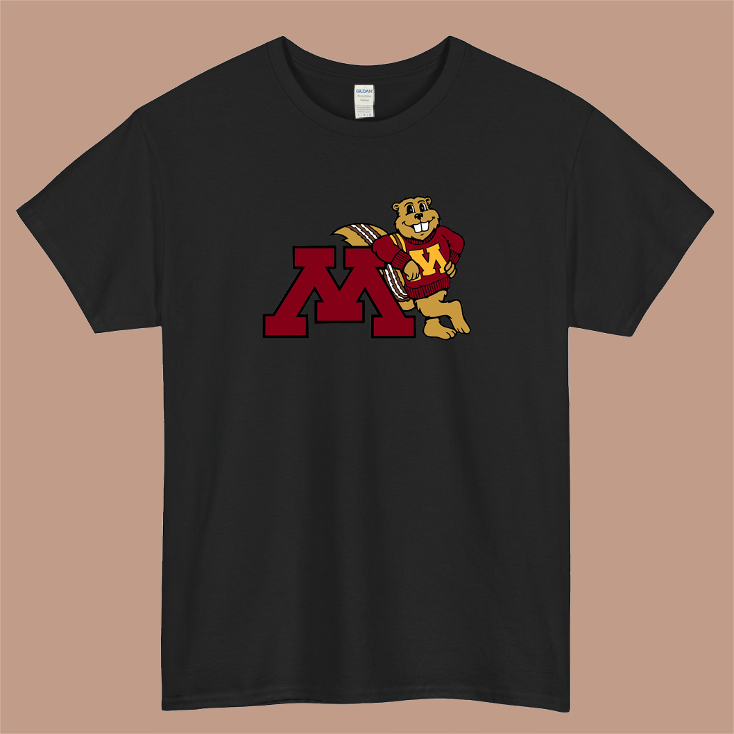 Goldy Gopher Logo Mens Unisex Short Sleeve T-Shirt Size S-3XL - P