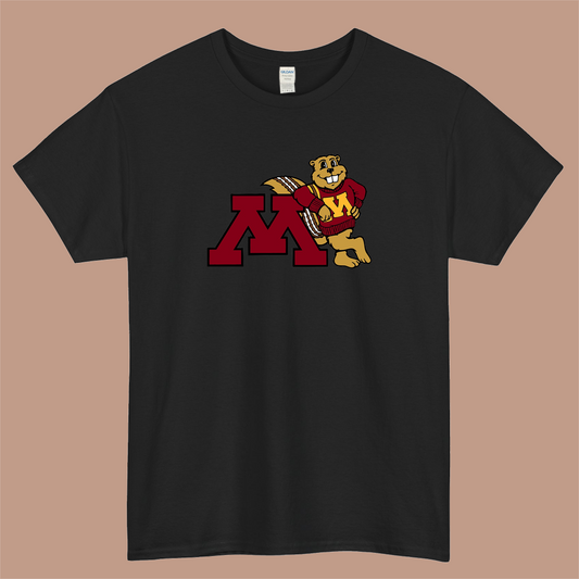Goldy Gopher Logo Mens Unisex Short Sleeve T-Shirt Size S-3XL - P