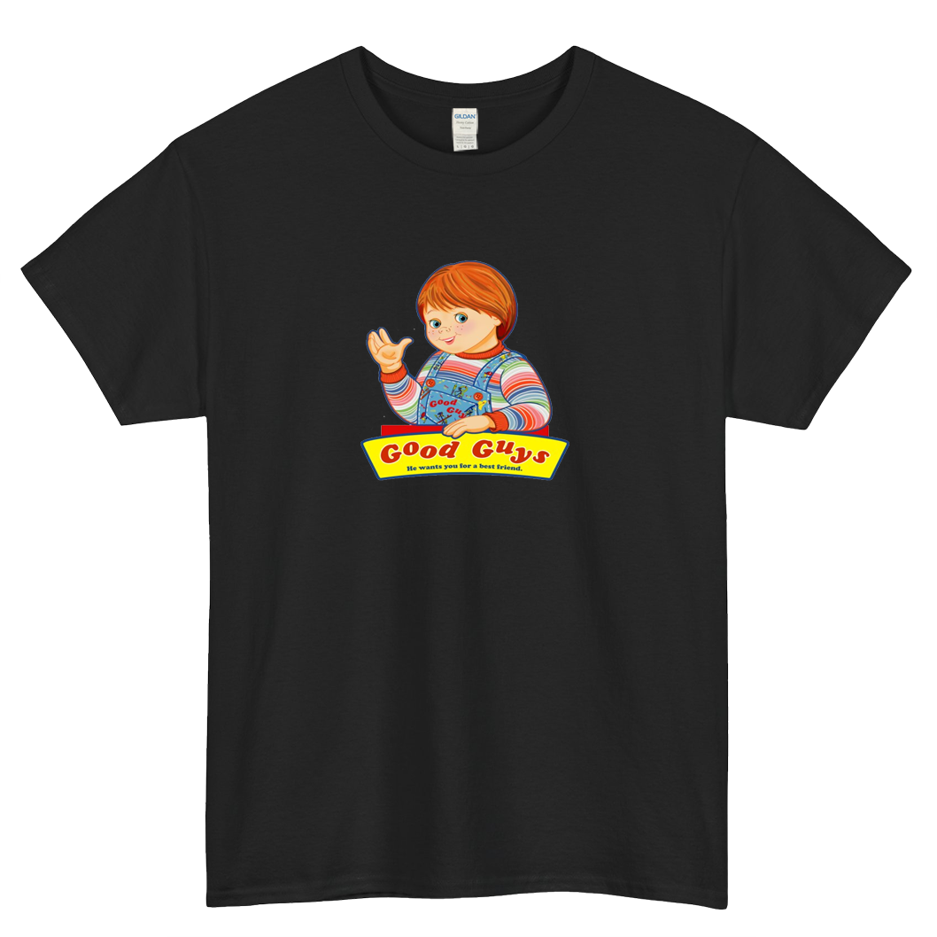 Good Guys Child's Play Chucky Logo SHORT SLEEVE T SHIRT -P