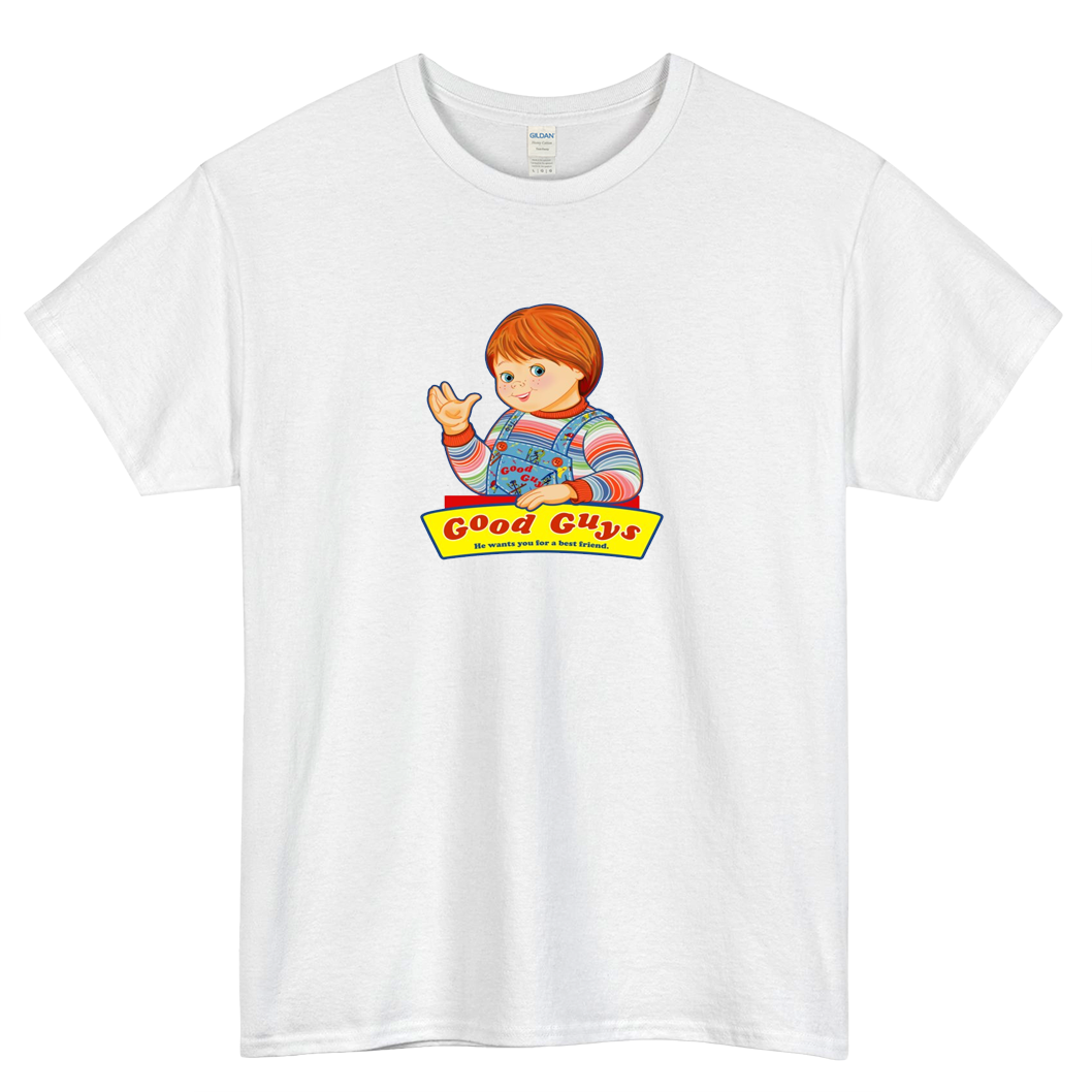 Good Guys Child's Play Chucky Logo SHORT SLEEVE T SHIRT -P