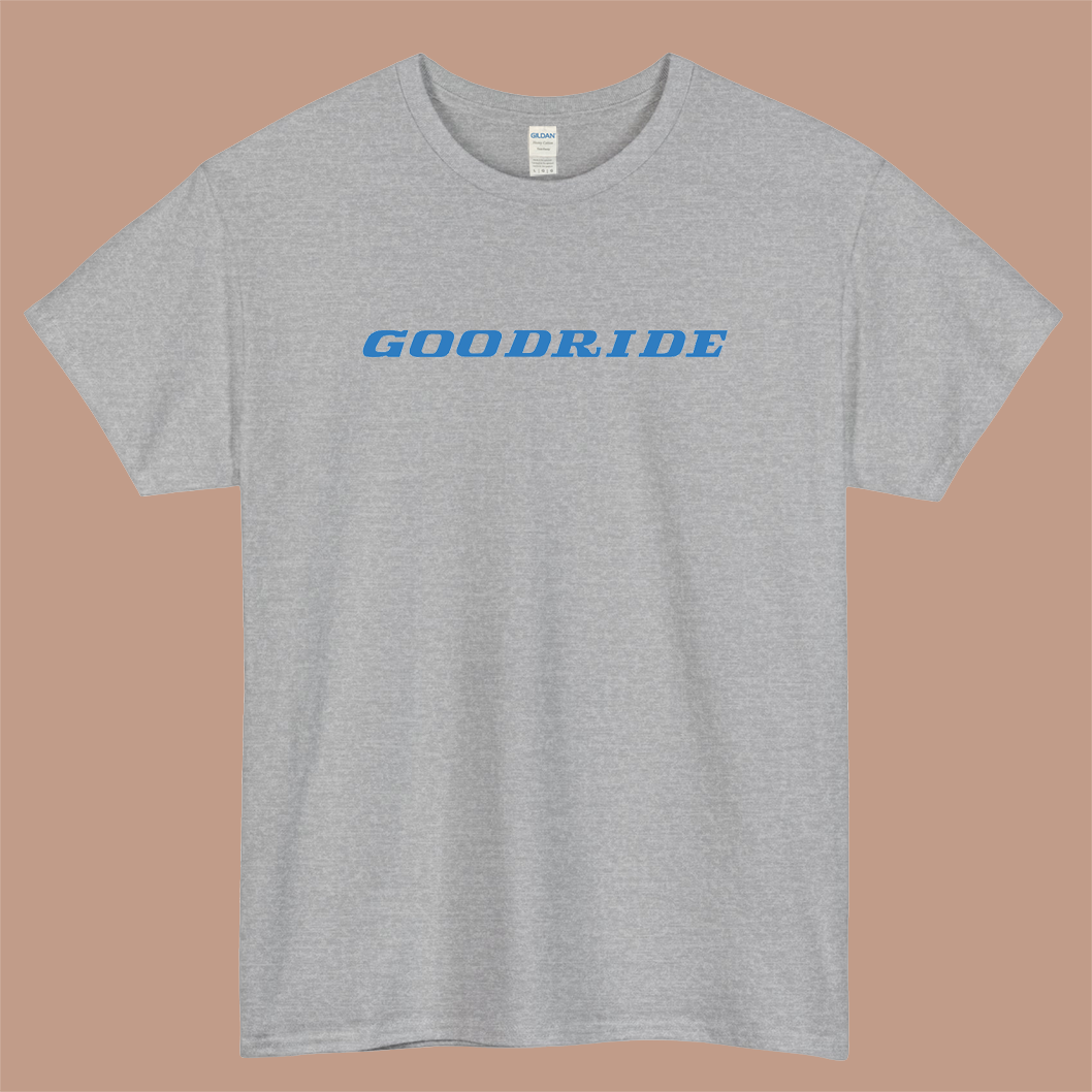 Goodride Spares Logo Mens Unisex Short Sleeve Gray T-Shirt Size S-3XL