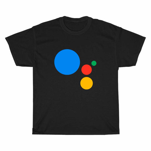 Google AI Assistant Hey Google Logo Men's Unisex T Shirt Size S to 3XL