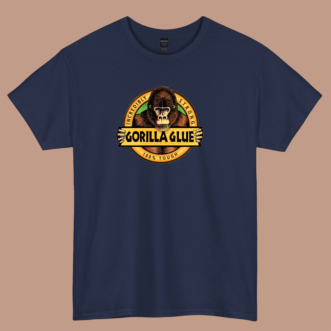 Gorilla Glue Logo short sleeve t shirt S-3XL-P