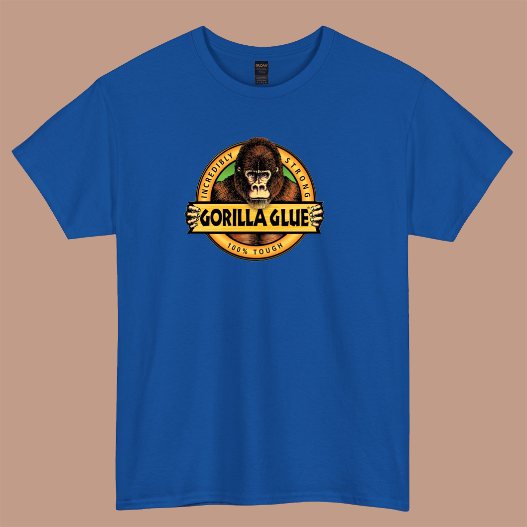 Gorilla Glue Logo short sleeve t shirt S-3XL-P
