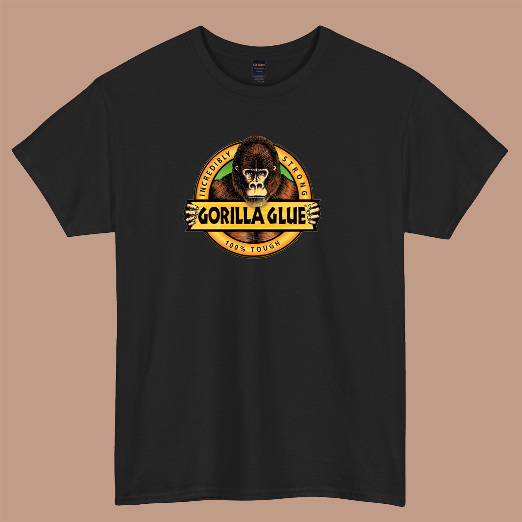 Gorilla Glue Logo short sleeve t shirt S-3XL-P