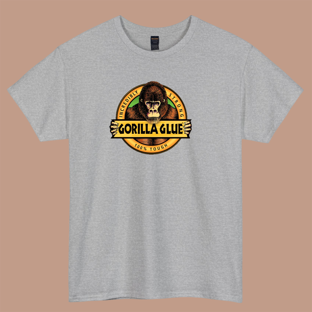 Gorilla Glue Logo short sleeve t shirt S-3XL-P