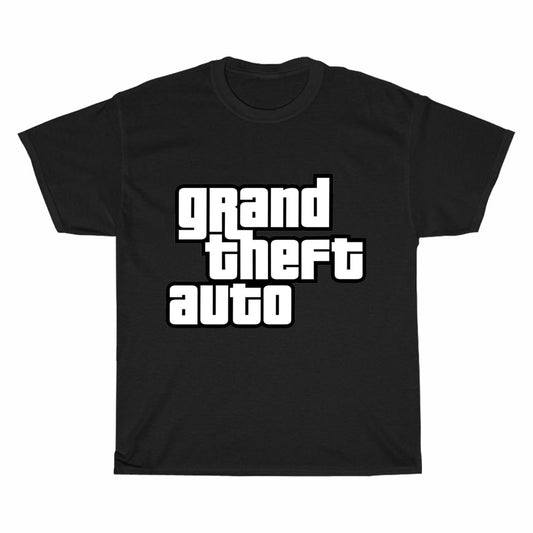 Grand Theft Auto Logo Men's Unisex T Shirt Size S to 3XL