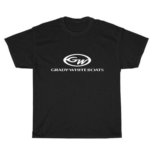 Grandy-white Boats Logo Men's Unisex T Shirt Size S to 3XL