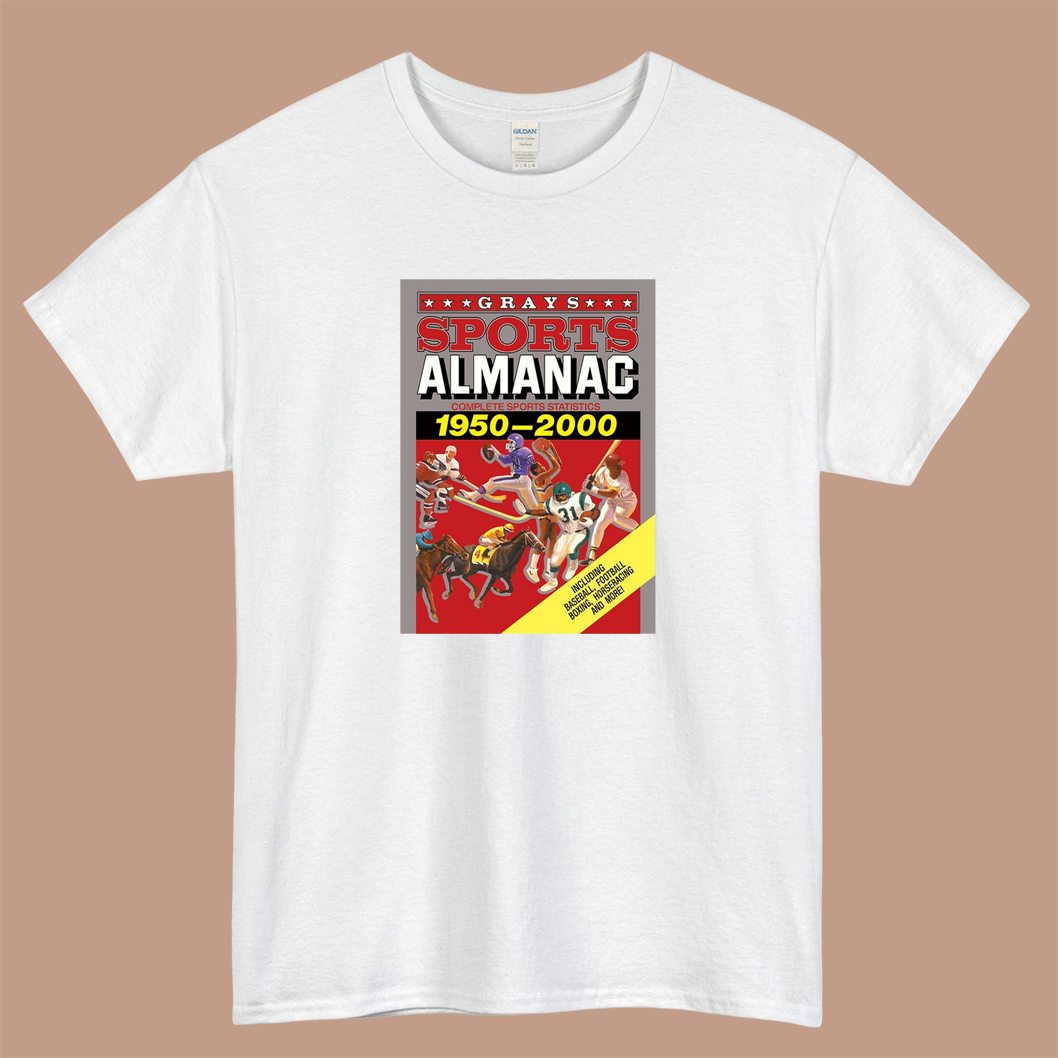 Grays Sports Almanac Complete Logo Mens Unisex Short Sleeve T-Shirt Size S-3XL - P