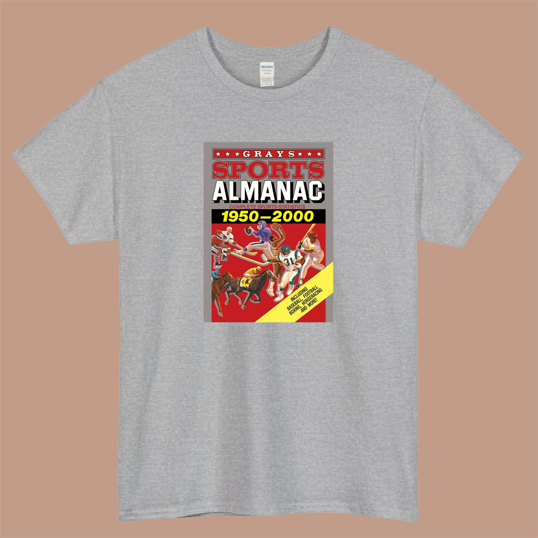 Grays Sports Almanac Complete Logo Mens Unisex Short Sleeve T-Shirt Size S-3XL - P
