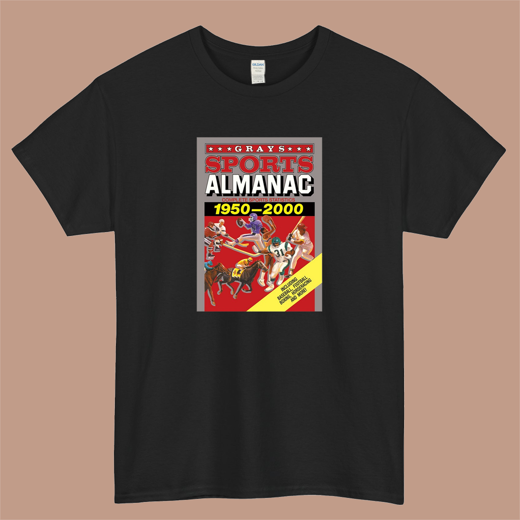 Grays Sports Almanac Complete Logo Mens Unisex Short Sleeve T-Shirt Size S-3XL - P