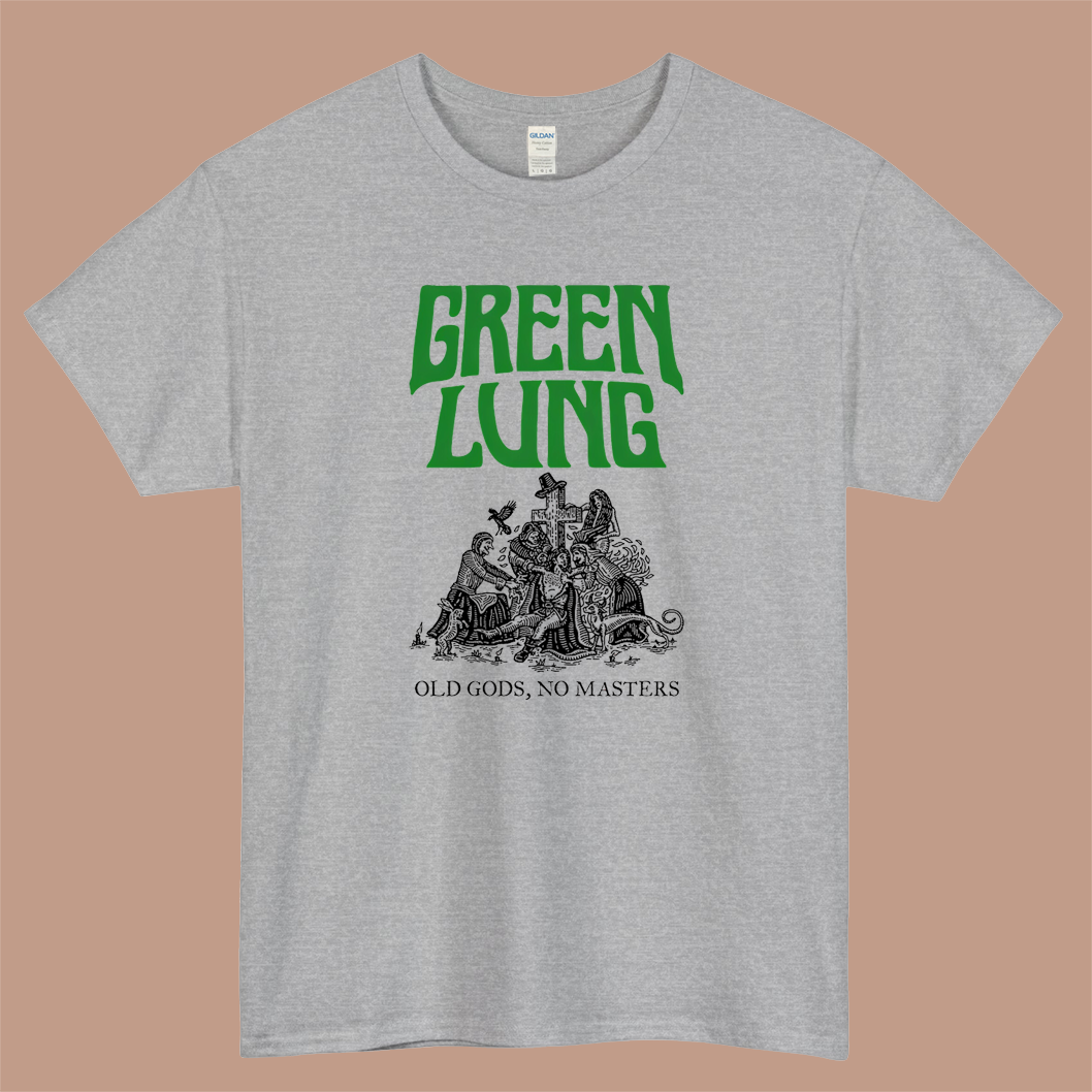 Green Lung Band Logo Mens Unisex Short Sleeve T-Shirt Size S-3XL - P