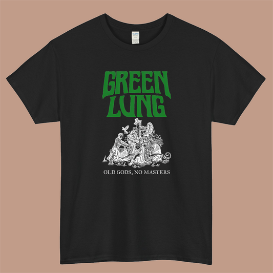 Green Lung Band Logo Mens Unisex Short Sleeve T-Shirt Size S-3XL - P