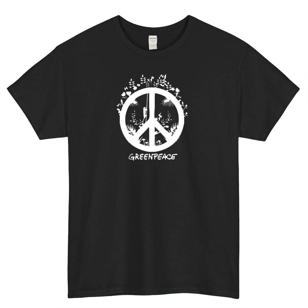 Greenpeace Icon Logo Mens Unisex Short Sleeve T-Shirt Size S-3XL -P