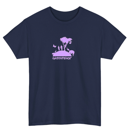 Greenpeace Tree Logo Mens Unisex Short Sleeve T-Shirt Size S-3XL -P