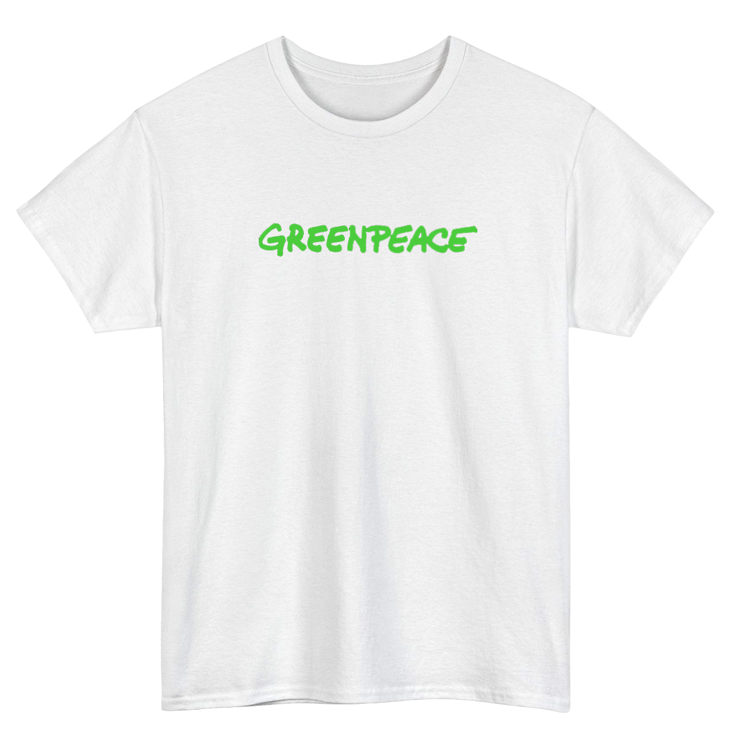 Greenpeace Logo Mens Unisex Short Sleeve T-Shirt Size S-3XL - P