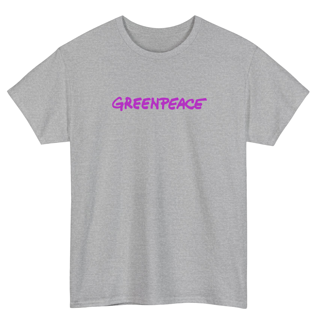 Greenpeace Logo Mens Unisex Short Sleeve T-Shirt Size S-3XL - P